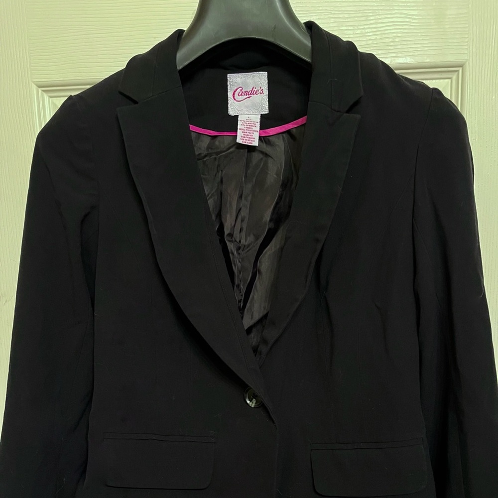 Candie’s Black Blazer